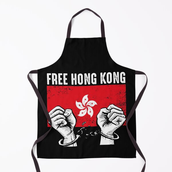 Item preview, Hong Kong Free Message with Distressed Flag Freedom Protest designed and sold by NUMAcreations.