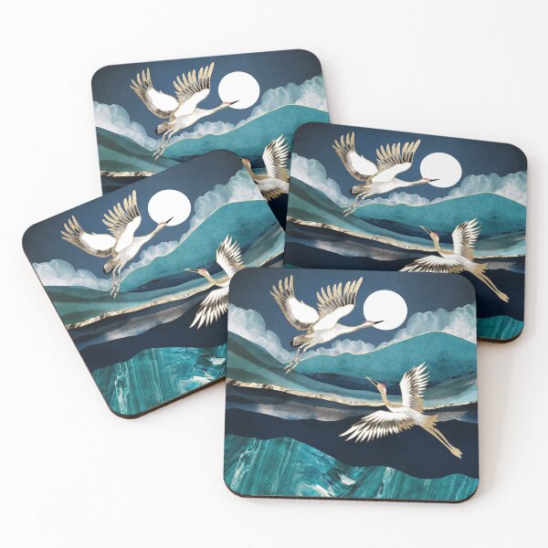 Item preview, Midnight Cranes designed and sold by spacefrogdesign.