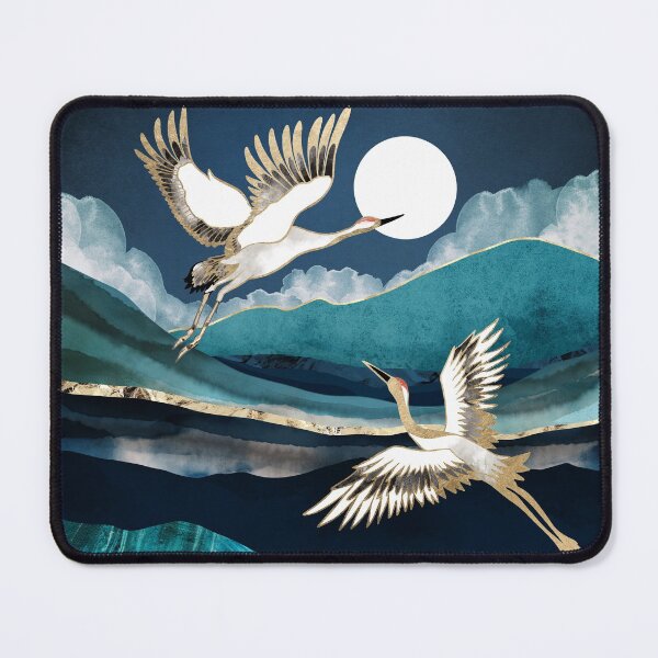 Item preview, Midnight Cranes designed and sold by spacefrogdesign.