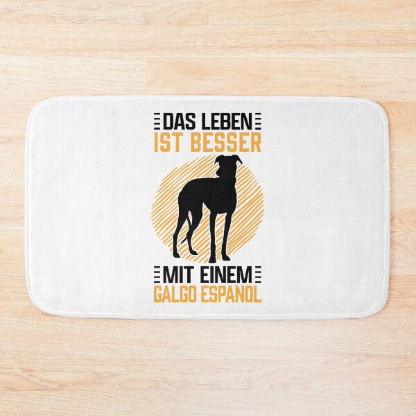Item preview, Living with Galgo Espanol Spanish Greyhound designed and sold by madgrfx.