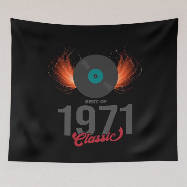 Item preview, Best Of 1971 Classic 50th Birthday - Vinyl Record designed and sold by Ibu83.