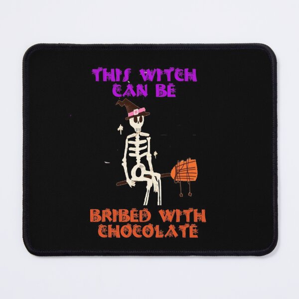 Item preview, This Witch Can Be Bribed With Chocolate Halloween designed and sold by Amirhal.