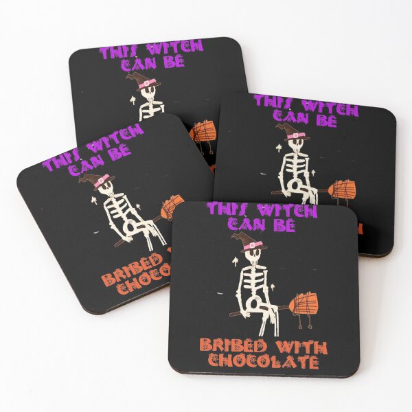 Item preview, This Witch Can Be Bribed With Chocolate Halloween designed and sold by Amirhal.