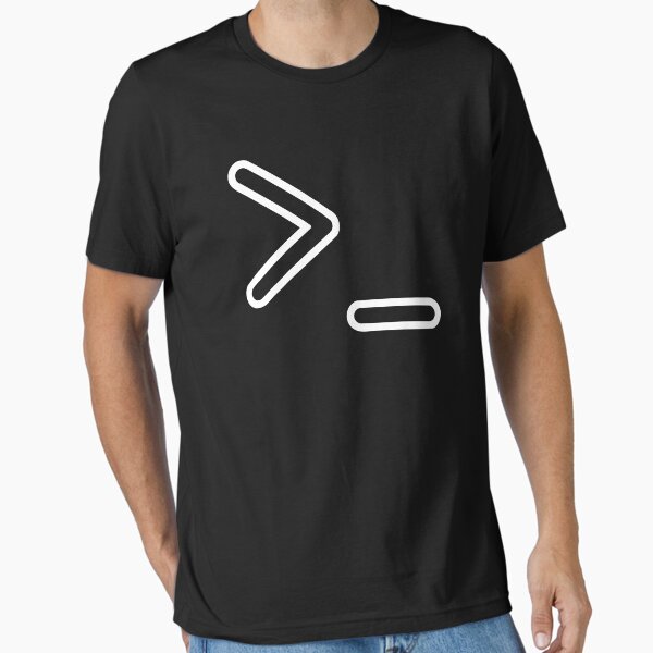 Item preview, Shell Prompt >_ Command Line Interpreter Geek/Nerd White Design designed and sold by ramiro.