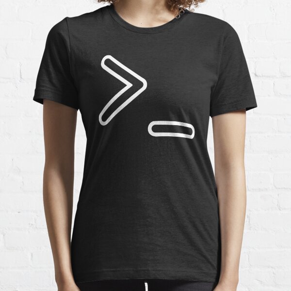 Item preview, Shell Prompt >_ Command Line Interpreter Geek/Nerd White Design designed and sold by ramiro.