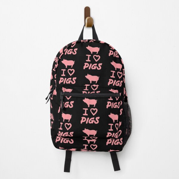 Item preview, Pink I Love Pigs, Cute Funny Pig Heart designed and sold by Mochi-Merch.