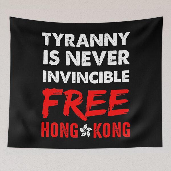 Item preview, Tyranny is Never Invincible Hong Kong Free Support designed and sold by NUMAcreations.
