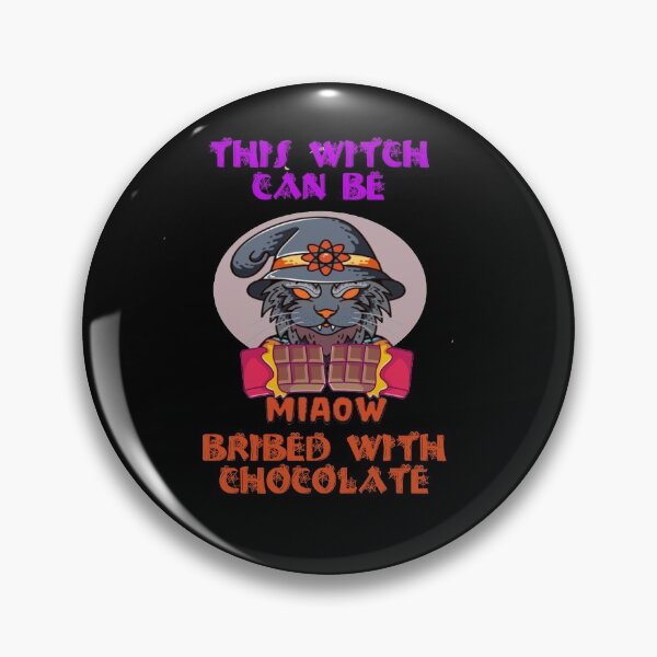 Item preview, This Witch Can Be Bribed With Chocolate Halloween designed and sold by Amirhal.