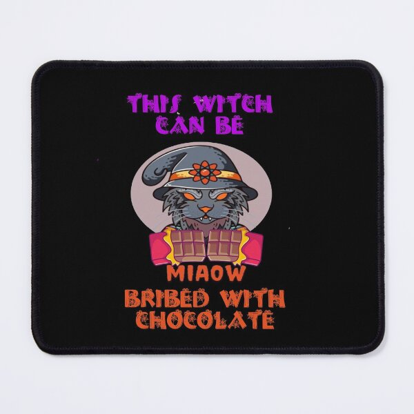 Item preview, This Witch Can Be Bribed With Chocolate Halloween designed and sold by Amirhal.