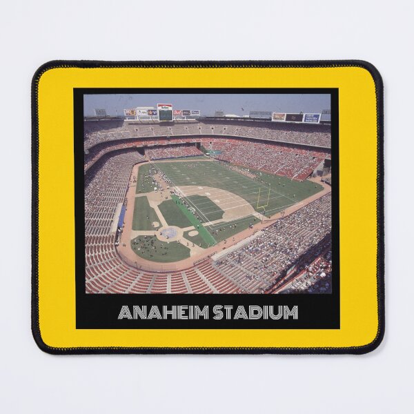 Item preview, Anaheim Stadium- Yellow designed and sold by DeadStadium.