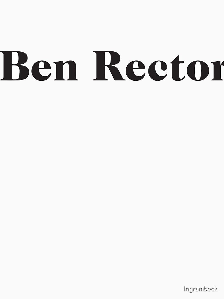 ben rector t shirt