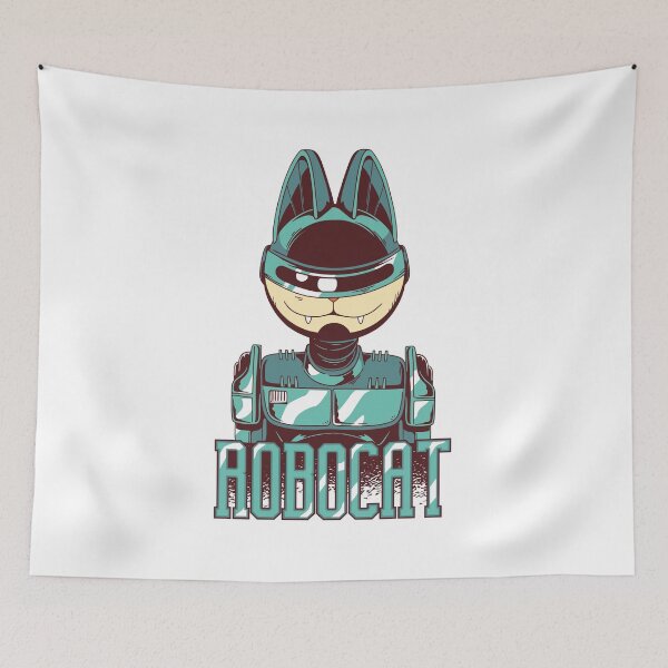 Item preview, robotcat , robot cat designed and sold by TRIBExSPACE.