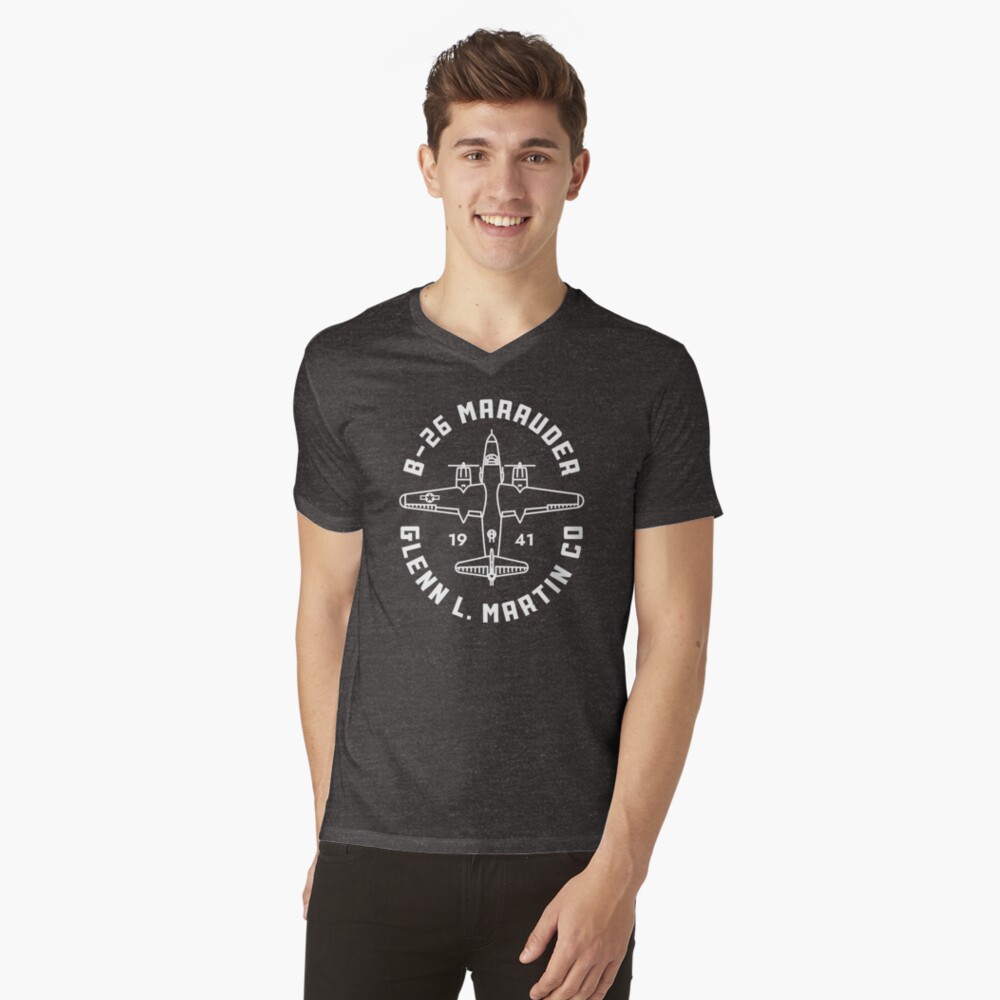 Item preview, V-Neck T-Shirt designed and sold by Aeronautdesign.