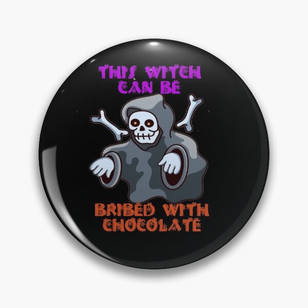 Item preview, This Witch Can Be Bribed With Chocolate Halloween designed and sold by Amirhal.