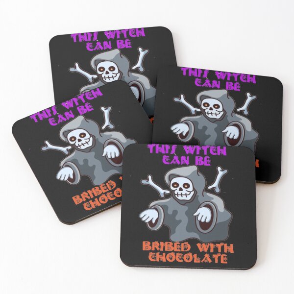 Item preview, This Witch Can Be Bribed With Chocolate Halloween designed and sold by Amirhal.