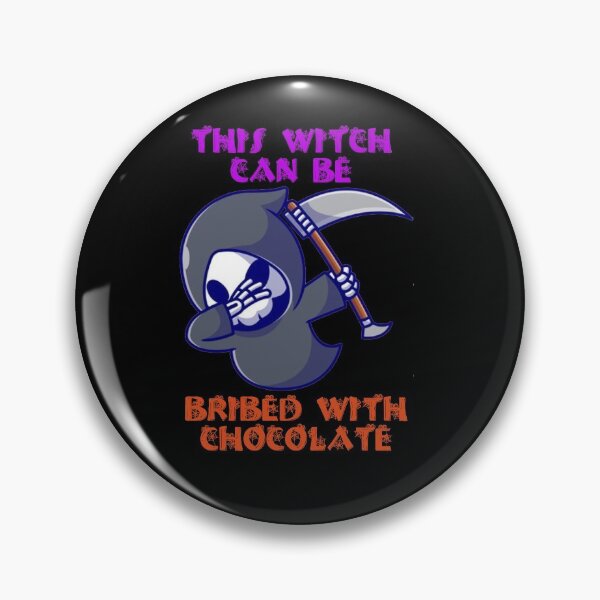 Item preview, This Witch Can Be Bribed With Chocolate Halloween designed and sold by Amirhal.
