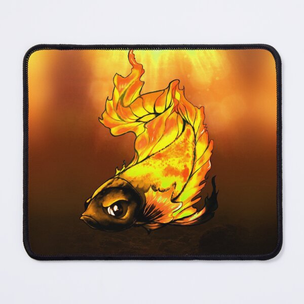 Item preview, Japanese Fighting Fish (Sparkling Gold) designed and sold by IgniteWithin.