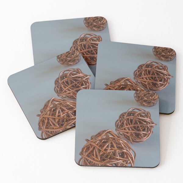 Item preview, A Portrait of Three Balls of Copper Wire designed and sold by Bill Spengler's Photographic Thoughts.