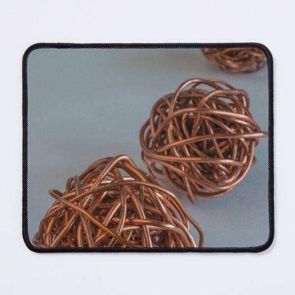 Item preview, A Portrait of Three Balls of Copper Wire designed and sold by Bill Spengler's Photographic Thoughts.