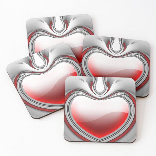 Item preview, Metallic chrome heart designed and sold by Guyf1701.