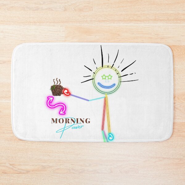 Item preview, Neon Guy Morning Power / Morning Coffee designed and sold by BeatyinChaos.