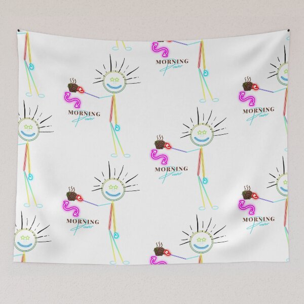Item preview, Neon Guy Morning Power / Morning Coffee designed and sold by BeatyinChaos.