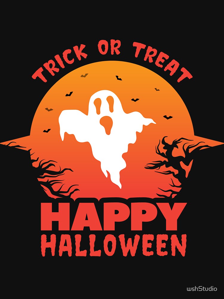 Discover Halloween T-shirt, Maglietta Halloween - Happy Halloween