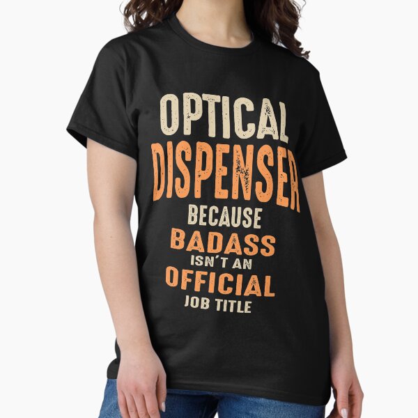 Vista previa del artículo con la obra «Dispensador óptico Regalo Título de trabajo divertido Profesión Idea de cumpleaños», diseñado y vendido por cidolopez.