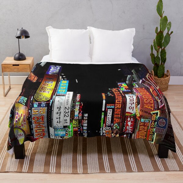 Item preview, Seoul South Korea cityscape. Seoul nightscape, Neon Lights, designed and sold by Nostrathomas66.