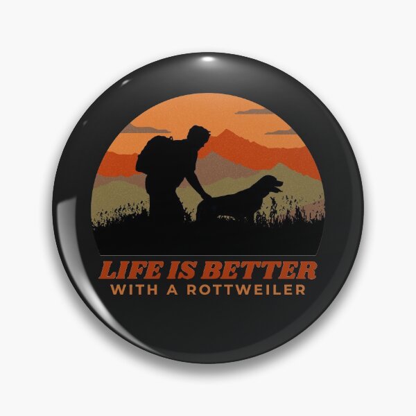 Item preview, Life Is Better With A Rottweiler Dad Gift designed and sold by Guarddogdrive.