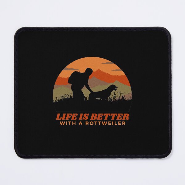 Item preview, Life Is Better With A Rottweiler Dad Gift designed and sold by Guarddogdrive.