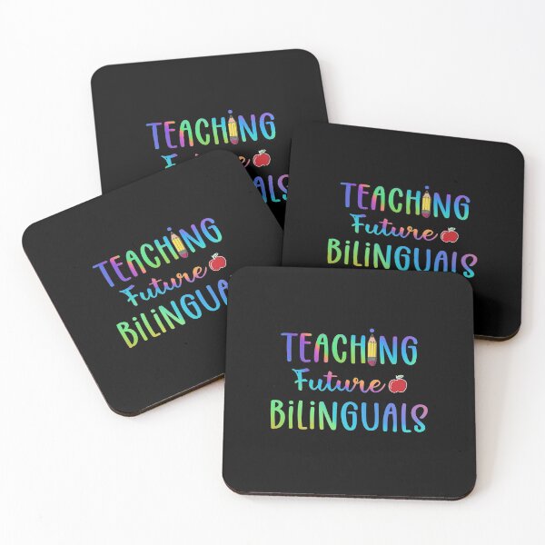 Item preview, Teaching Future bilinguals Spanish Teachers Back To School Gift for Teacher designed and sold by biigshow.