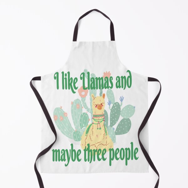 Item preview, I like llamas and maybe three people designed and sold by KristenRising.