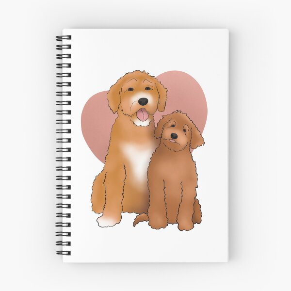 Item preview, Bailey and Rose with heart @baileyourlabradoodle designed and sold by sarahlcreative.
