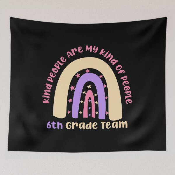 Item preview, 6th Grade Team Teacher Kind People Are My Kind Of People Tees  designed and sold by biigshow.