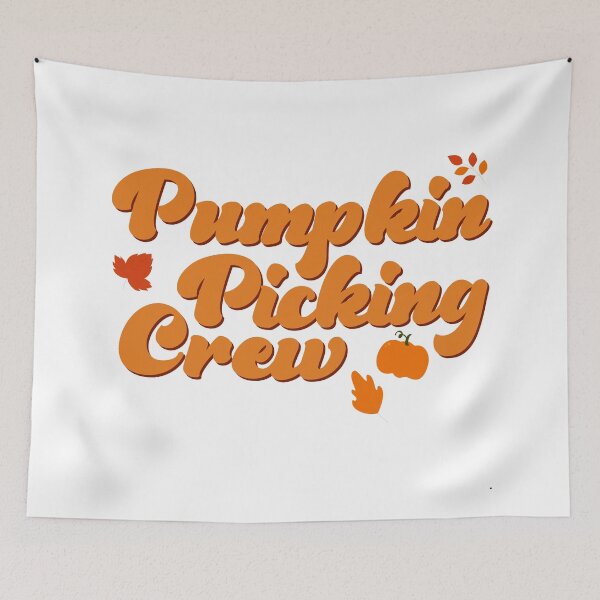 Item preview, Pumpkin Picking Crew Halloween Pumpkin Patch designed and sold by faithinkindness.