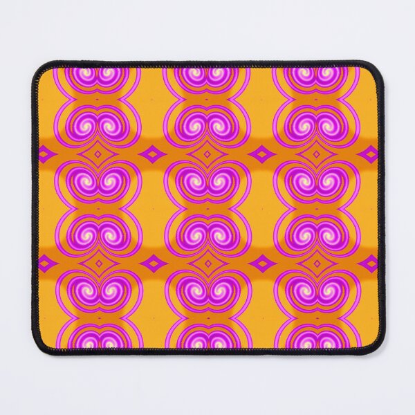 Item preview, Formless peach and purple spinning and twirling lyrical abstract by Code03 designed and sold by Code03.
