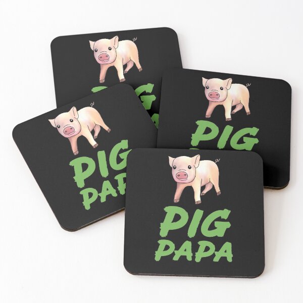 Item preview, Green Pig Papa Cute Pig designed and sold by Mochi-Merch.