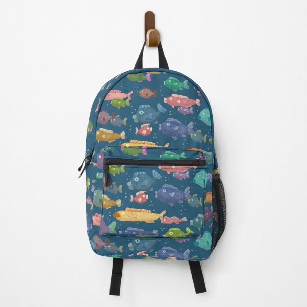 Item preview, Colorful school of fish designed and sold by Linette Heimrich.