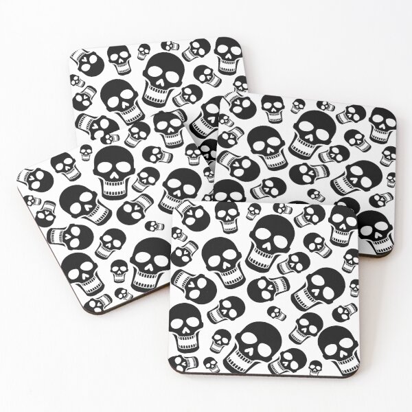 Item preview, Black skulls Halloween costumes and decorations 2021 for man woman kids designed and sold by AlinaOz.
