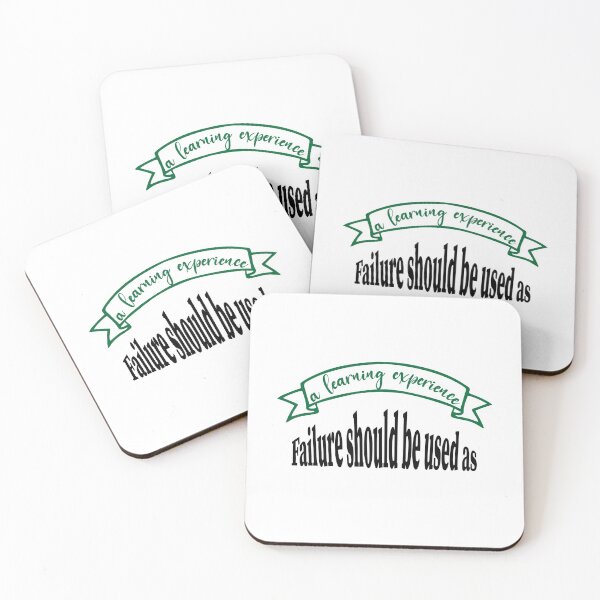 Item preview, Failure Should Be Used As A Learning Experience Inspirational Design designed and sold by JustBeeAwesome.