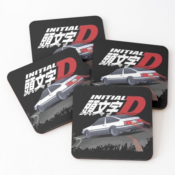Item preview, Initial D  AE86 - JDM Mountain Downhill Night Ride Drift Racing - Takumi Fujiwara designed and sold by cowtownCOWBOY.