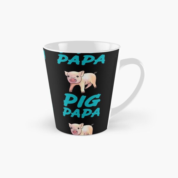 Item preview, Blue Pig Papa Cute Pig  designed and sold by Mochi-Merch.