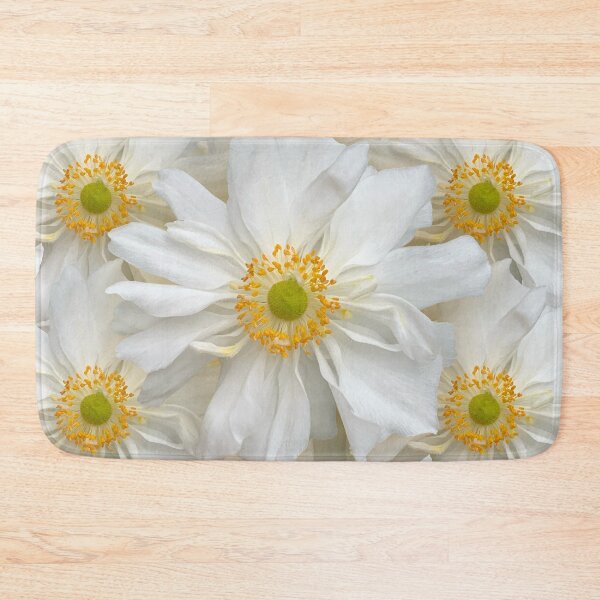 Item preview, White Anemone Flower Still Life Floral Photography designed and sold by CottoVerdi.