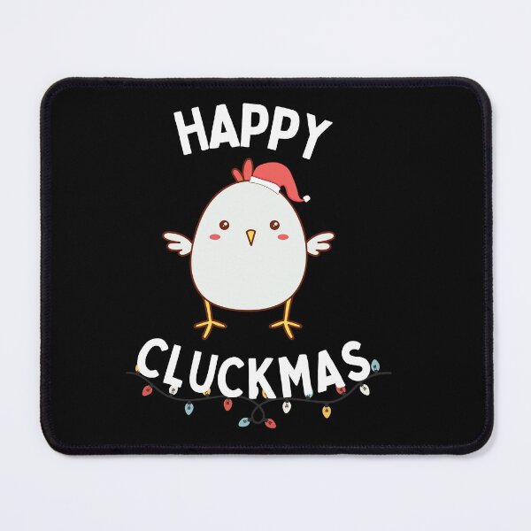 Item preview, Happy Christmas, or Cluckmas, for Chicken Lovers designed and sold by Brimwood.