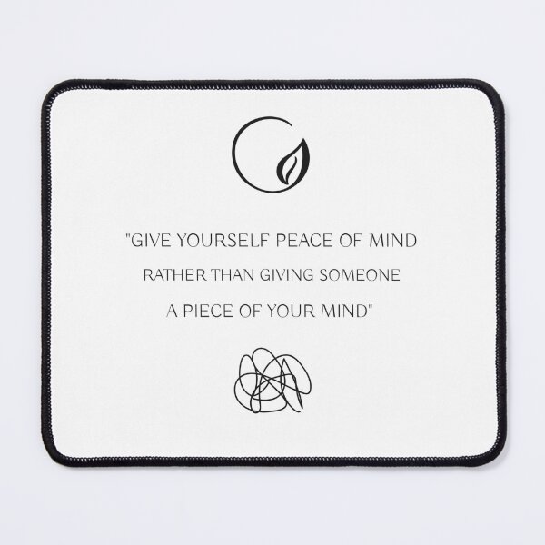 Item preview, Give Yourself Peace of Mind  designed and sold by Holistic Life.