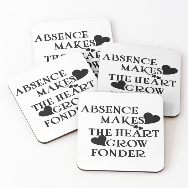 Item preview, Absence makes the heart grow fonder: Classic t-shirt designed and sold by ZinebShop ★★★★★.