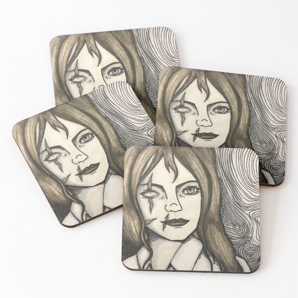 Item preview, Scarred woman designed and sold by dumbjo1941.