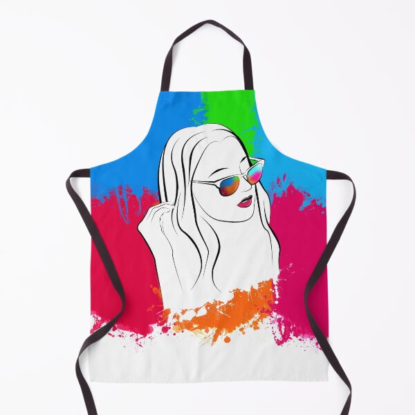 Item preview, Girl Wearing Sunglasses Ink Splash designed and sold by 4U2NV-LDN.