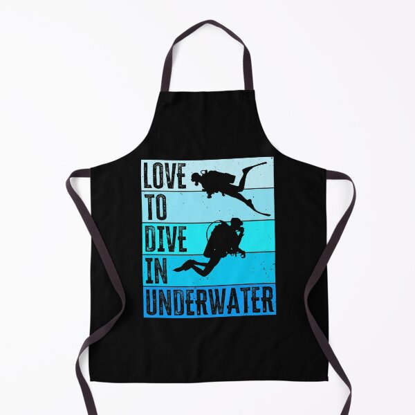Item preview, Scuba Diving Quote, Love to dive in underwater, Gift for diver designed and sold by AS-Shirts.